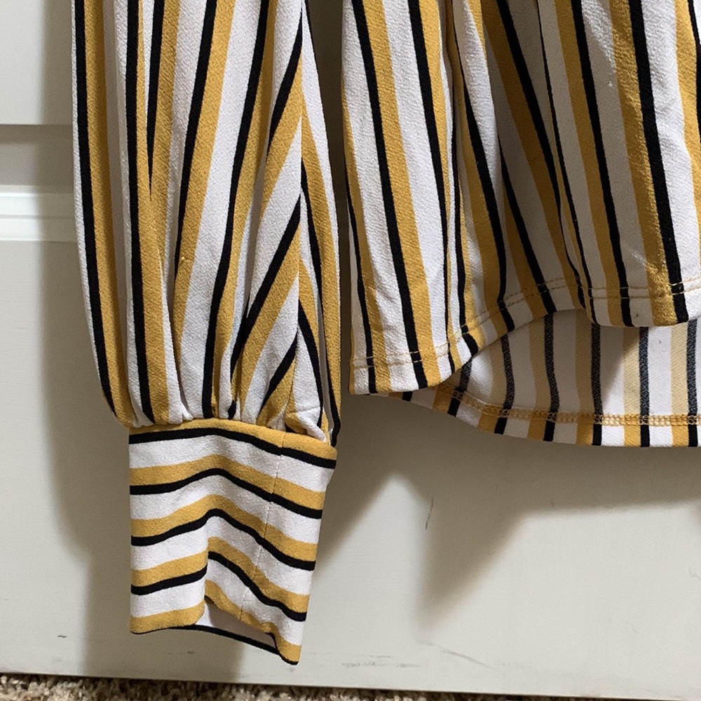 Striped long sleeve blouse - Picture 3 of 4